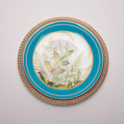 A Royal Worcester Plate