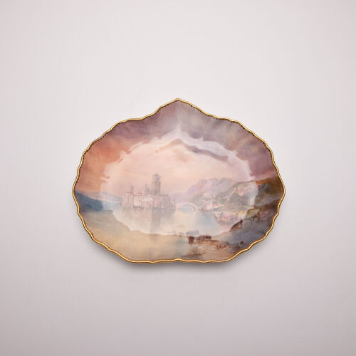 A Royal Doulton Dish 'in the golf Venice'&nbsp;