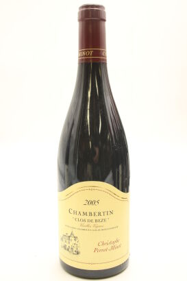 (1) 2005 Domaine Perrot Minot Chambertin Clos de Beze Grand Cru Vieilles Vignes, Cote de Nuits [RP100] [WS95]