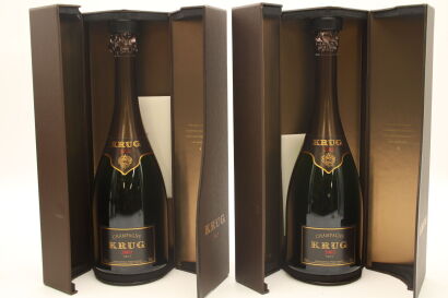(2) 2002 Krug Vintage Brut, Champagne [JR18.5] [WE100] [RP97] [WS96] (GB)