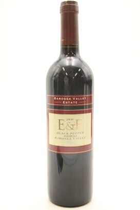 (1) 2000 BVE Barossa Valley Estate E & E Black Pepper Shiraz, Barossa Valley