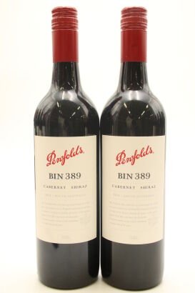 (2) 2011 Penfolds Bin 389 Cabernet Shiraz, South Australia [JR16.5]