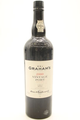 (1) 2000 W & J Graham's Vintage Port, Portugal [JR19] [WS98]