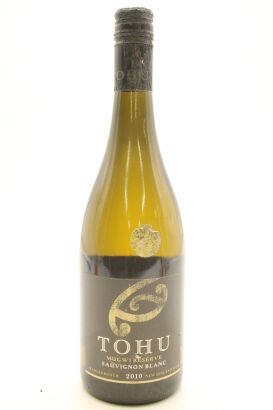 (1) 2010 Tohu Wines Mugwi Reserve Sauvignon Blanc, Marlborough