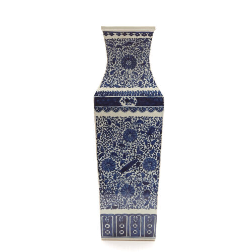 A Large Blue and White Chinese Vase