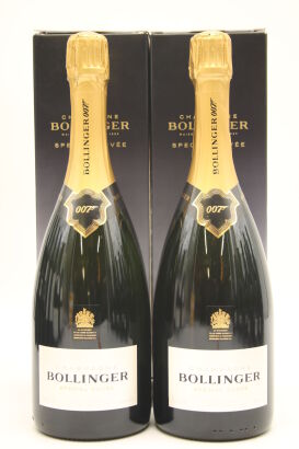 (2) NV Bollinger Special Cuvee Brut 'James Bond 007' Limited Edition, Champagne