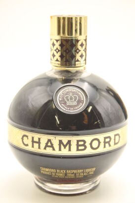 (1) Chambord Raspbery Liqueur, 16.5% ABV