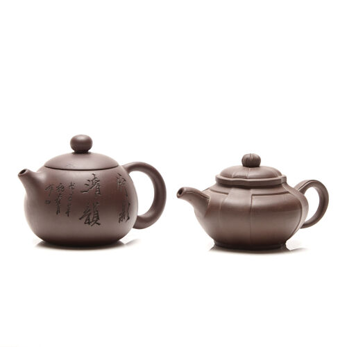 Two Yixing Teapots