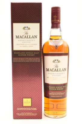(1) The Macallan 1824 Series Whisky Maker's Edition Single Malt Scotch Whisky, 42.8% ABV