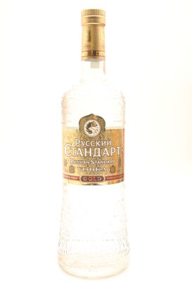 (1) Russian Standard Gold Vodka, 40% ABV, 1000ml