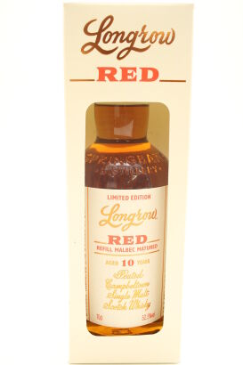 (1) Longrow 'Red' Limited Edition Malbec Cask Matured Peated 10 Year Old Single Malt Scotch Whisky, 52.5% ABV