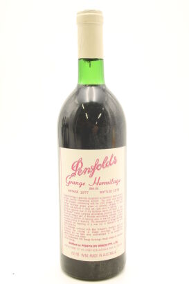 (1) 1977 Penfolds Grange Bin 95, Australia [BC95] [JO93]
