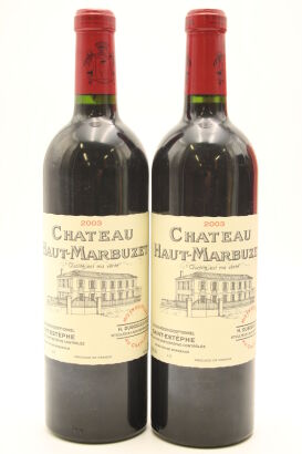 (2) 2003 Chateau Haut-Marbuzet, Saint-Estephe