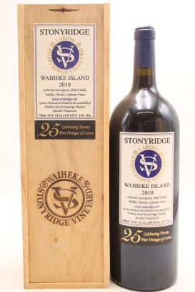 (1) 2010 Stonyridge Vineyard Larose, Waiheke Island, 1500ml