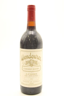 (1) 1988 Wendouree Cabernet Sauvignon - Malbec, Clare Valley