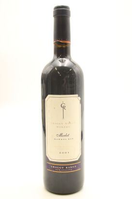 (1) 2001 Craggy Range Merlot, Gimblett Gravels