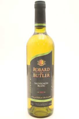 (1) 2002 Robard & Butler Sauvignon Blanc, Wine of Nz & Chile