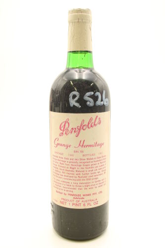 (1) 1960 Penfolds Grange Bin 95, Australia [JR18]