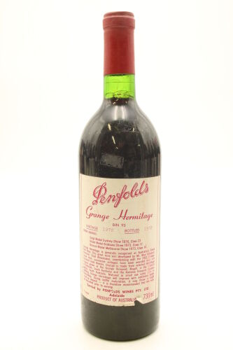 (1) 1972 Penfolds Grange Bin 95, Australia