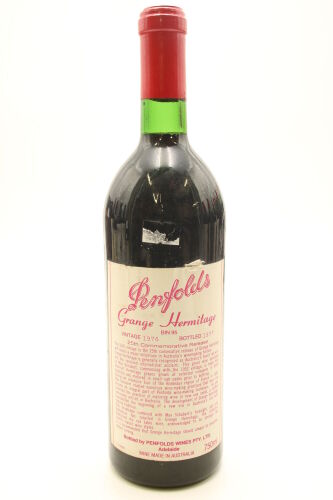 (1) 1976 Penfolds Grange Bin 95, South Australia [JR18][RP100] (Recorked in 2003)