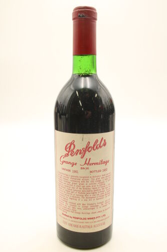 (1) 1981 Penfolds Grange Bin 95, South Australia [RP97]