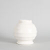 A Hand-Potted Ovoid Vase by Ernest Shufflebotham for Crown Lynn