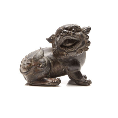 An Early-18th Century Bronze Lion