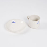 A Crown Lynn NZ Railways Cup and Saucer
