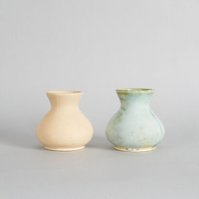 A Pair of Crown Lynn Fraction Vases