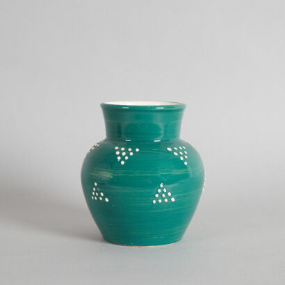 A Crown Lynn Hand-Potted Vase