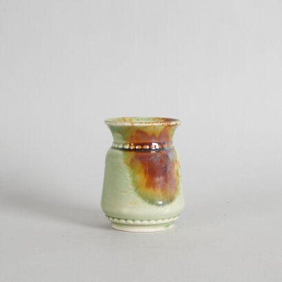 A Crown Lynn Trickle Glaze Vase