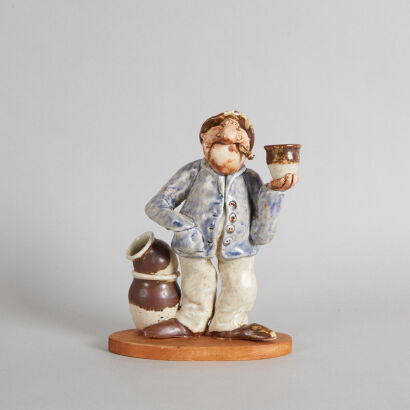 A John Green Potter Figure