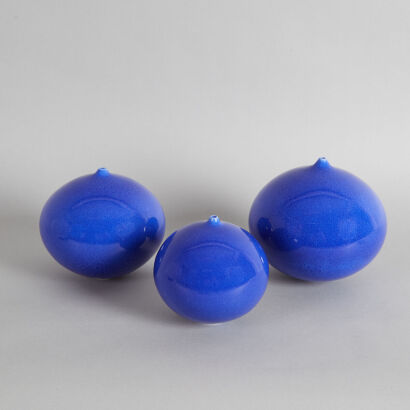 A Trio of Graham Ambrose Ovoid Vases