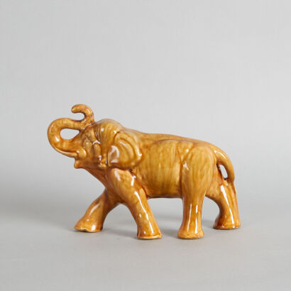 An Ambrico Crown Lynn Elephant