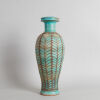 A Large Graeme Storm Stoneware Baluster Vase