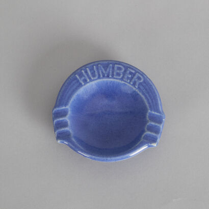 A Rare 'Humber' Ashtray by Crown Lynn