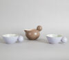 A Collection of Three Crown Lynn Pieces by Dorothy Thorpe
