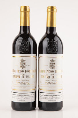 (2) 1996 Chateau Pichon Longueville Comtesse de Lalande, Pauillac