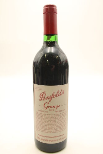 (1) 1996 Penfolds Grange Bin 95, Australia [JR18] [RP95] [WE96] [JO98]