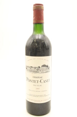 (1) 1985 Chateau Pontet-Canet, Pauillac