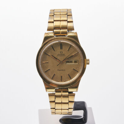 Omega Geneve Gold Tone Wristwatch