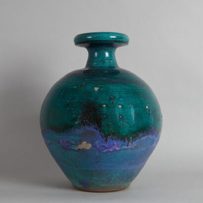A Large Graeme Storm Floor Vase