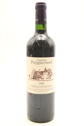 (1) 2005 Chateau Puygueraud, Francs Cotes de Bordeaux