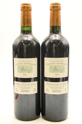 (2) 2005 Chateau de Francs, Francs Cotes de Bordeaux