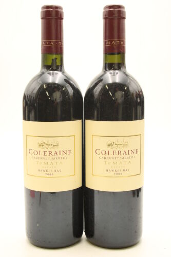 (2) 2000 Te Mata Estate Coleraine, Hawke's Bay