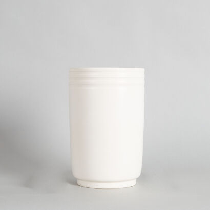 A Hand-Potted Vase by Ernest Shufflebotham for Crown Lynn