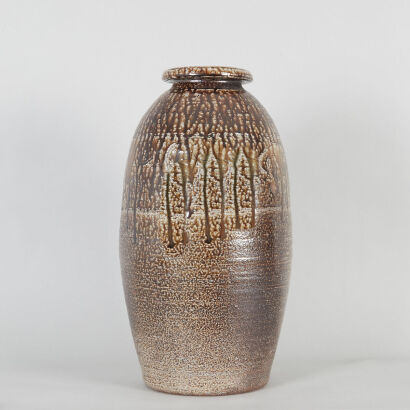 A Large Paul Melser Floot Pot