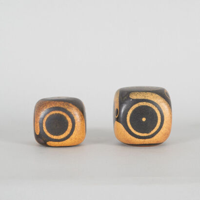 A Pair of Anneke Borren Cubes