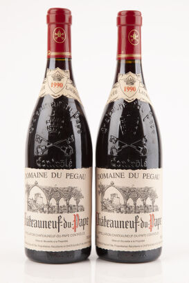 (2) 1990 Domaine du Pegau Cuvee Laurence, Chateauneuf du Pape