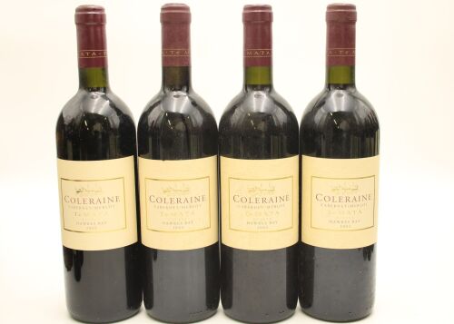 (4) 2003 Te Mata Estate Coleraine, Hawke's Bay